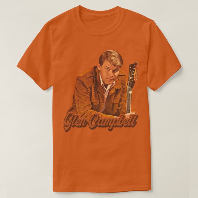 Glen Campbell T Shirt (Design framsida)