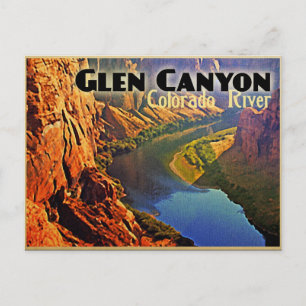 Glen Canyon Arizona Utah Vykort