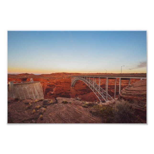 Glen Canyon Dam Fototryck (Framsidan)
