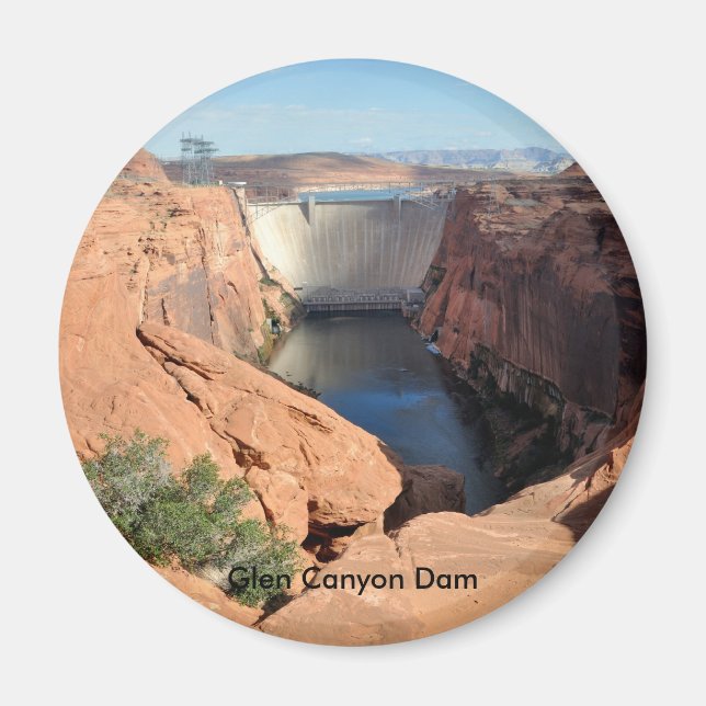 Glen Canyon Dam Magnet (Framsidan)