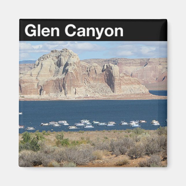 Glen Canyon National Recreation Area Magnet (Framsidan)