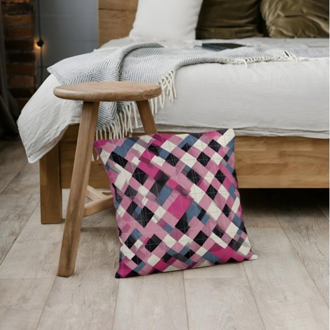 Glen check pattern kudde (Skapare uppladdad)