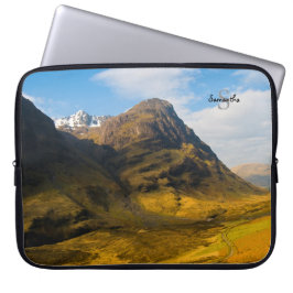 Glen Coe, Scotland Neoprene laptop sleeve 15"