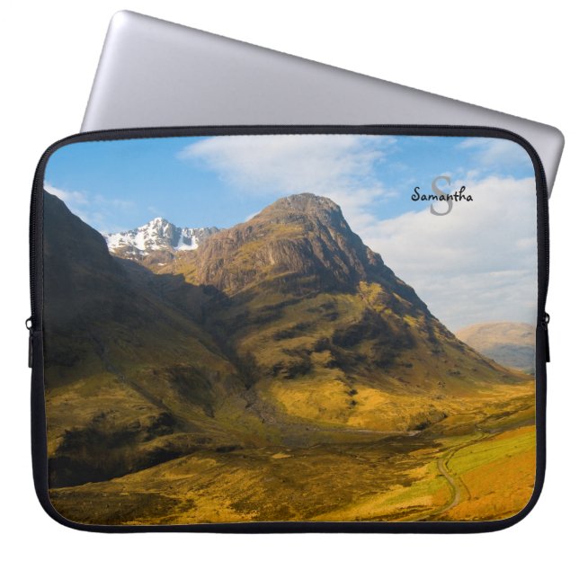 Glen Coe, Scotland Neoprene laptop sleeve 15" (Framsidan)