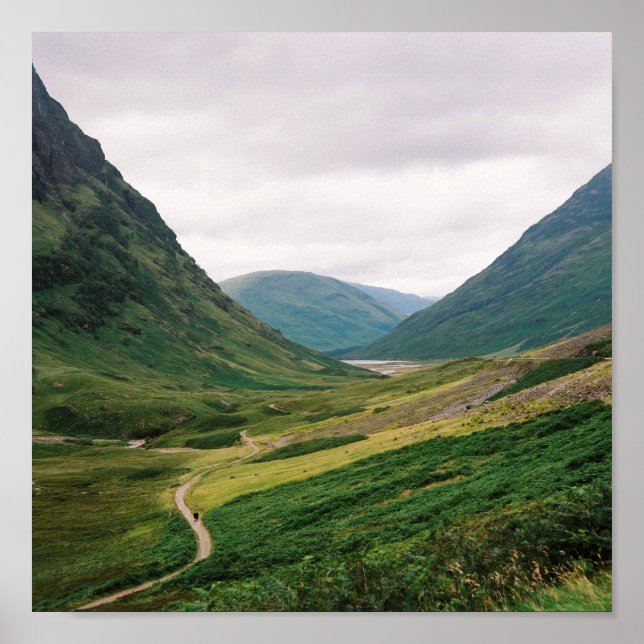 GLEN COE, SCOTLAND POSTER (Framsidan)