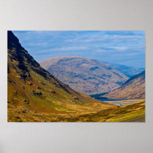 Glen Coe, Skottland Poster