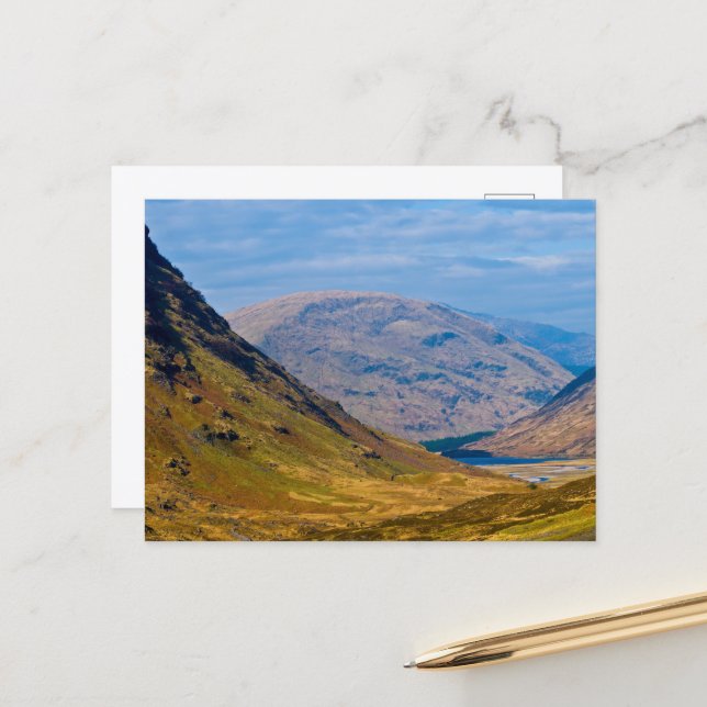 Glen Coe, Skottlands vykort (Fram/Back In Situ)