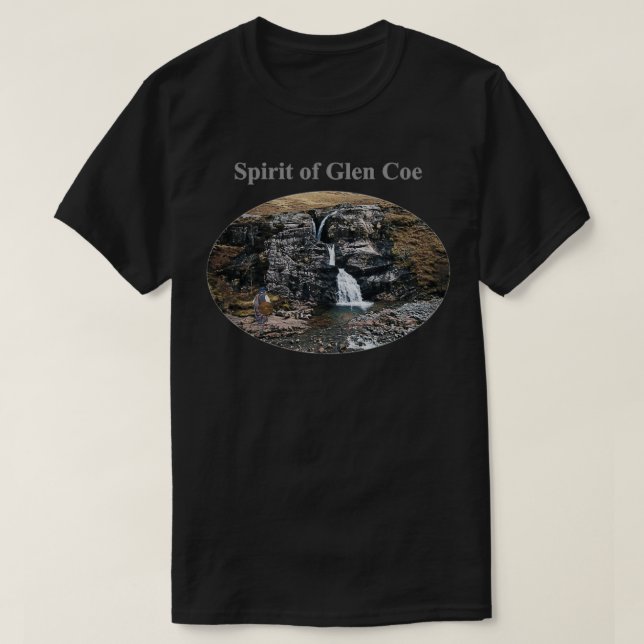 Glen Coe-sprit T Shirt (Design framsida)