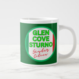 Glen Cove & Sturno systerstäder minnesmugg Jumbo Mugg