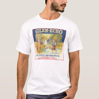 Glen-Echo Vintage Food Låda-etikett Tee