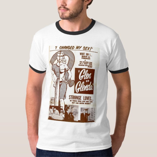 Glen eller Glenda Tee Shirt (Framsida)