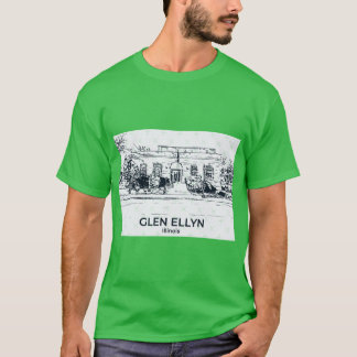 Glen Ellyn Illinois Oversized T Shirt