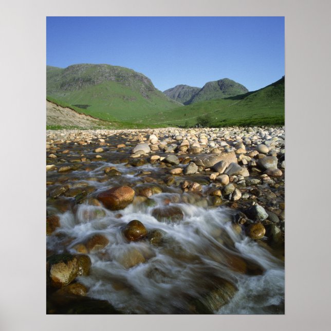 Glen Etive, Highlands, Scotland 2 Poster (Framsidan)