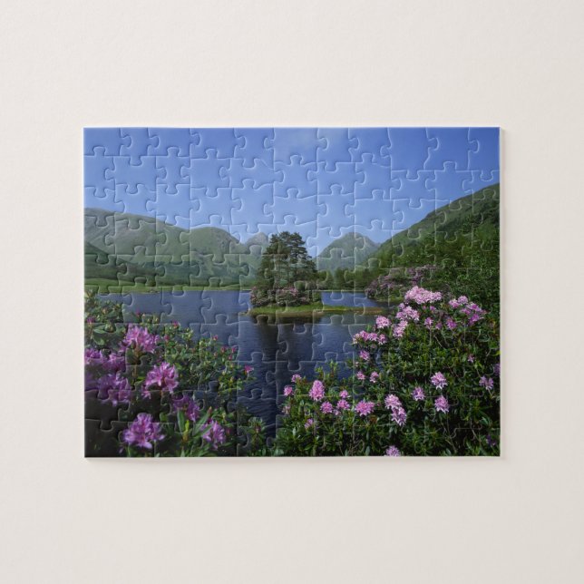 Glen Etive, Highlands, Skottland Pussel (Horisontell)