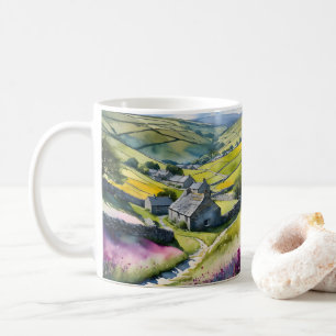 ’Glen Garlands’ Ligcape Yorkshire Dales Scene Kaffemugg
