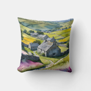 ’Glen Garlands’ Ligcape Yorkshire Dales Scene Kudde