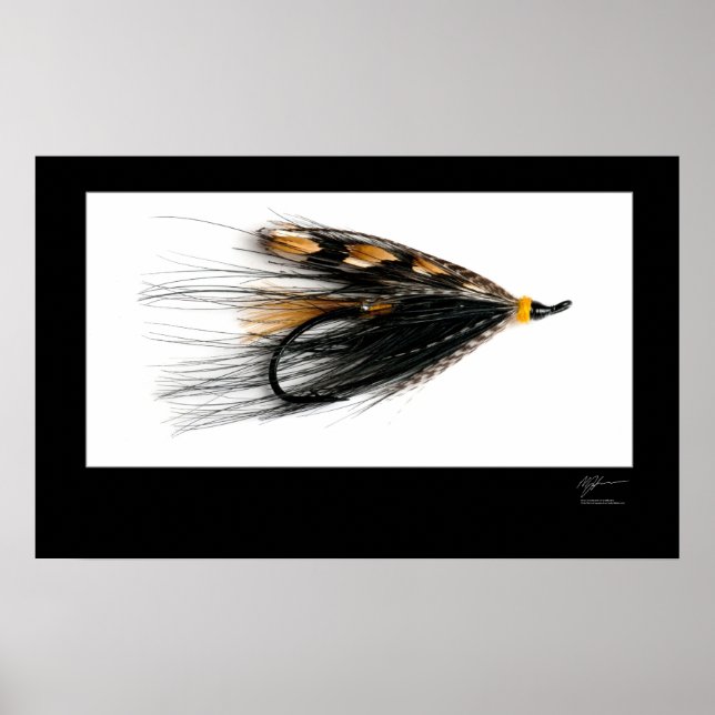 Glen Grant Salmon Fly Poster (Framsidan)
