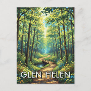 Glen Helen Nature Preserve Ohio Resa Vykort