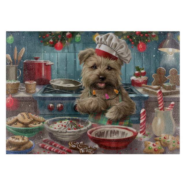 Glen of Imaal Terrier Helgdag Baking: Festive (Framsidan)