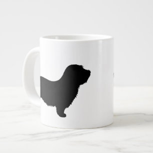Glen of Imaal Terrier Hund Silhouettes Jumbo Mugg
