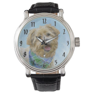 Glen of Imaal Terrier Painting - Original Hund Art Armbandsur