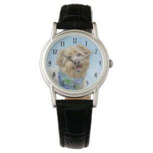 Glen of Imaal Terrier Painting - Original Hund Art Armbandsur