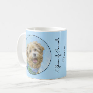 Glen of Imaal Terrier Painting - Original Hund Art Kaffemugg