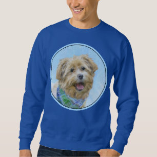 Glen of Imaal Terrier Painting - Original Hund Art Lång Ärmad Tröja