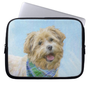 Glen of Imaal Terrier Painting - Original Hund Art Laptop Fodral