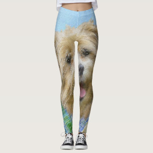 Glen of Imaal Terrier Painting - Original Hund Art Leggings