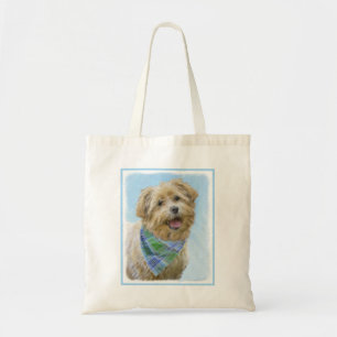 Glen of Imaal Terrier Painting - Original Hund Art Tygkasse