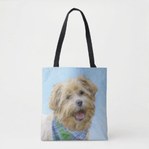 Glen of Imaal Terrier Painting - Original Hund Art Tygkasse
