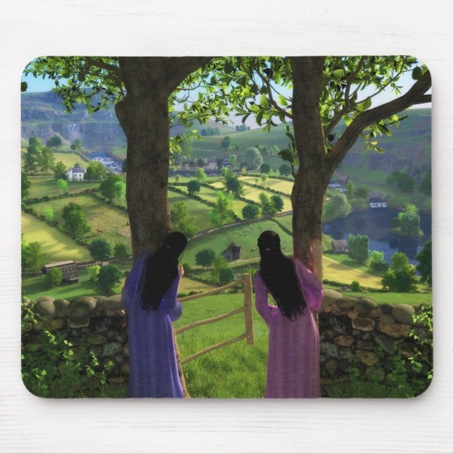 Glen of the Twillingar Mousepad Musmatta (Framsidan)
