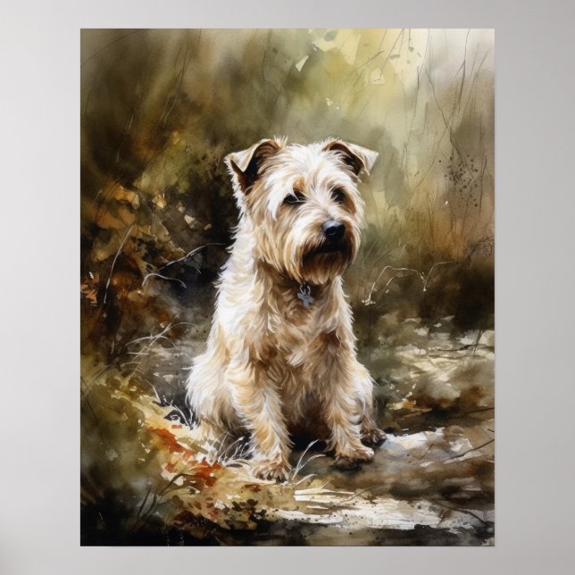 Glen över Poster Hund av immateriell terrier (Framsidan)