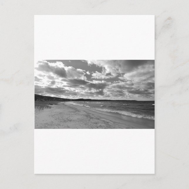 Glenaxel, Michigan strand Vykort (Framsida)