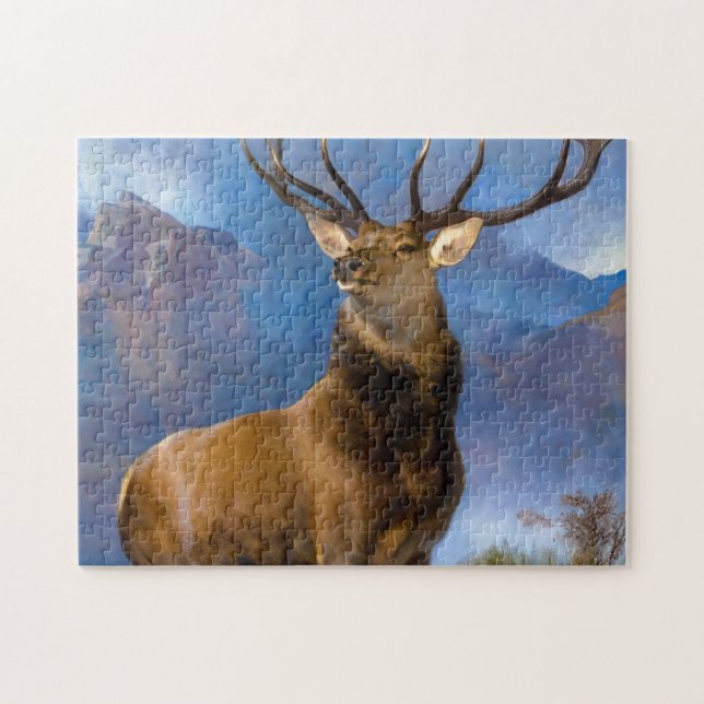 Glenberget av Edwin Landseer Pussel (Horisontell)