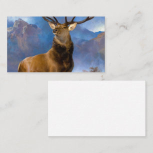 Glenberget av Edwin Landseer Visitkort