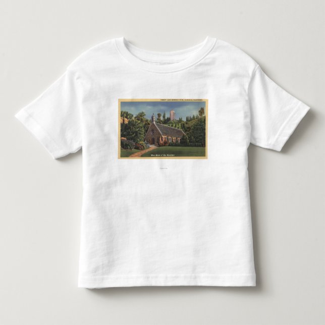 Glencairn kopia av den Annie Lauries kyrkan Tee Shirt (Framsida)