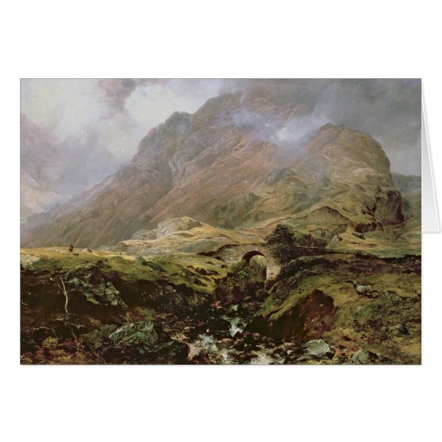 Glencoe 1847 hälsningskort (Framsidan Horizontal)