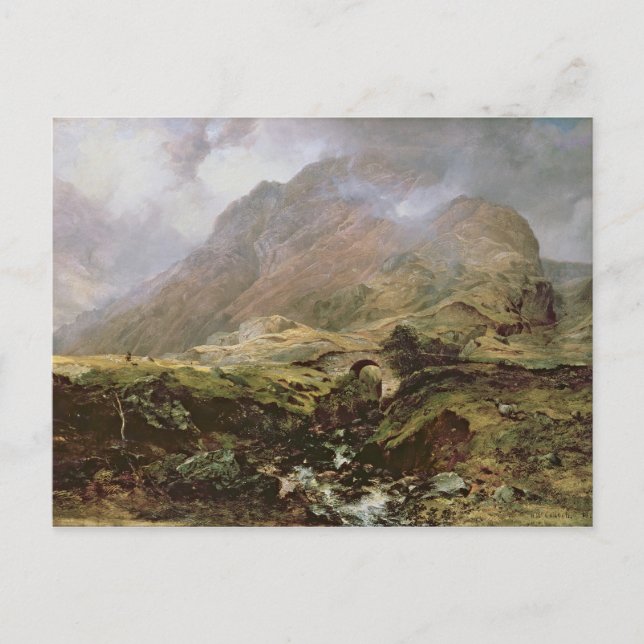 Glencoe, 1847 vykort (Framsida)