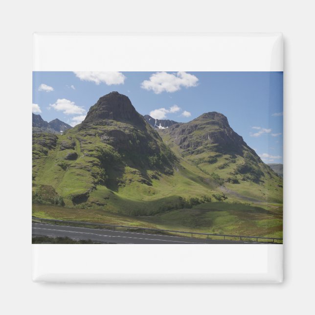 Glencoe 20539 i Highlands of Scotland Magnet (Framsidan)