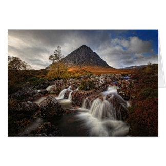 Glencoe Buchaille Etive Mor, Skottland Hälsningskort