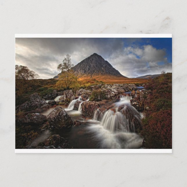 Glencoe, Buchaille Etive Mor, Skottland Vykort (Framsida)