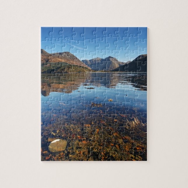Glencoe och Ballachulish, Skottland Pussel (Vertikal)