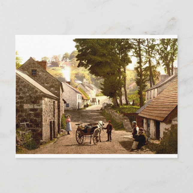 Glencoe Village_Ireland Vykort (Framsida)
