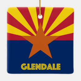 Glendale Arizona Julgransprydnad Keramik