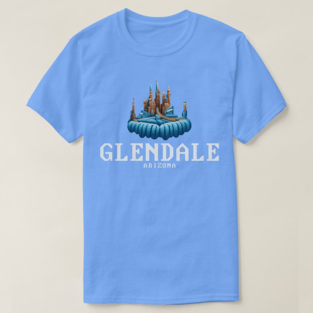 Glendale Arizona T Shirt (Design framsida)