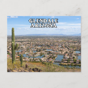 Glendale Arizona vycard Vykort