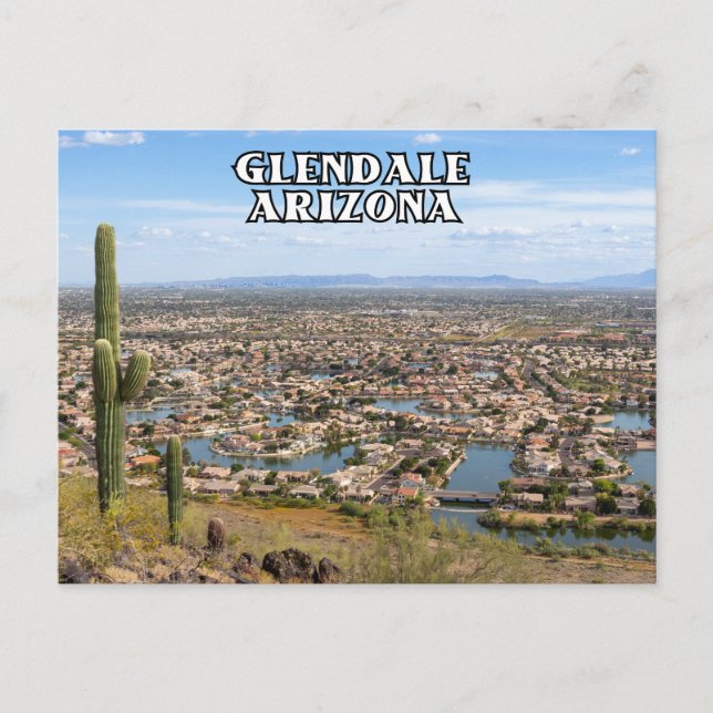 Glendale Arizona vycard Vykort (Framsida)