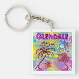 Glendale Lycklig och Hope Keychain